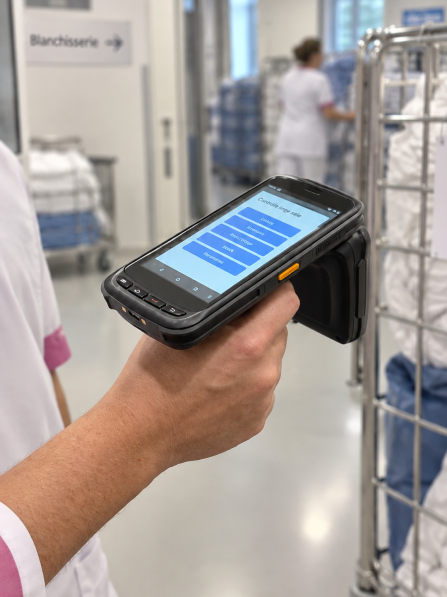 Hand Scanner lecteur RFID 3 - Distributeurs automatiques de vêtements et EPI
